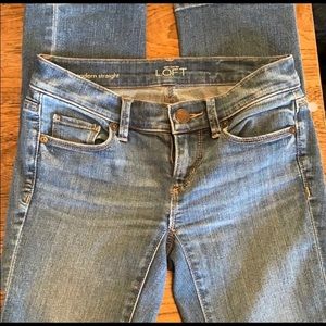 Ann Taylor Loft Modern Straight Fit Jeans 00P